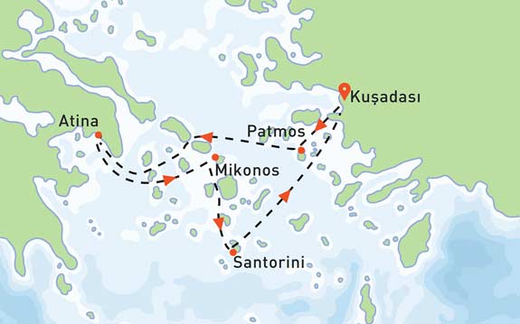 Miray Cruises ile Yunan Adalarına Gemi Turu